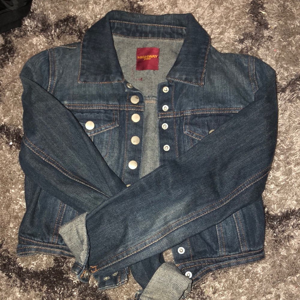Cropped Denim Jacket